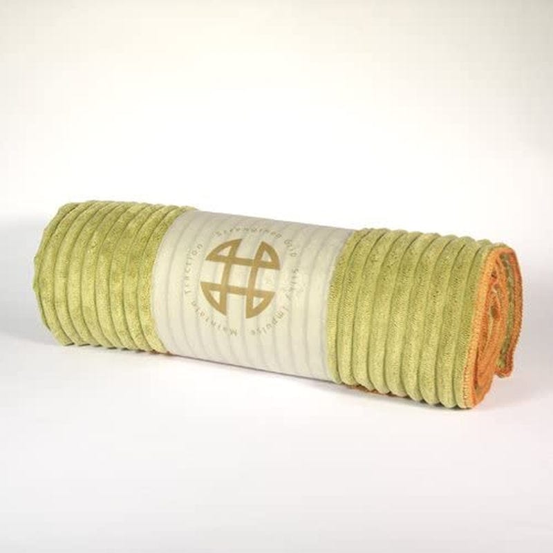 Relaxso Prestige Skidproof Yoga Mat Towel, Earth Moss (Sage)