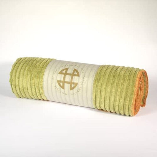 Relaxso Prestige Skidproof Yoga Mat Towel, Earth Moss (Sage)