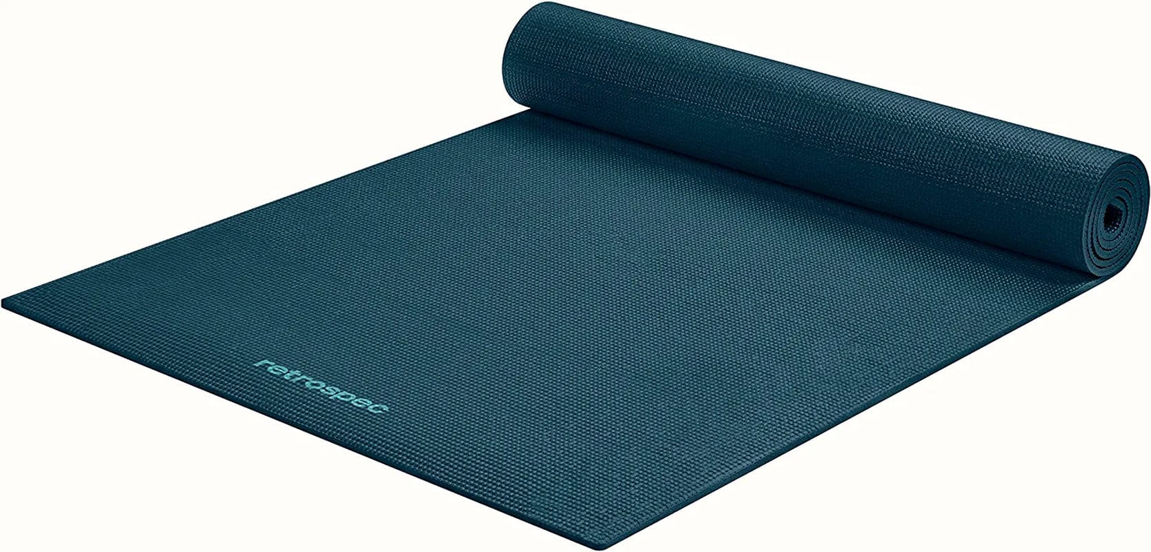 Retrospec Pismo Yoga Mat W/Nylon Strap for Men & Women - Non Slip Excercise Mat for Yoga, Pilates, Stretching, Floor & Fitness Workouts