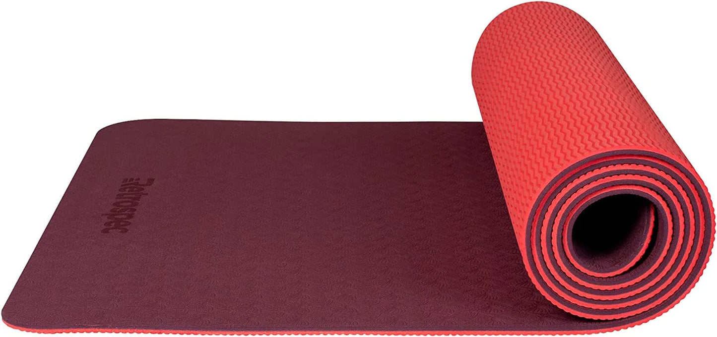 Retrospec Zuma Yoga Mat for Men & Women - Outdoor & Indoor Non Slip Exercise Mat for Hot Yoga, Pilates, Stretching Floor & Fitness Workouts