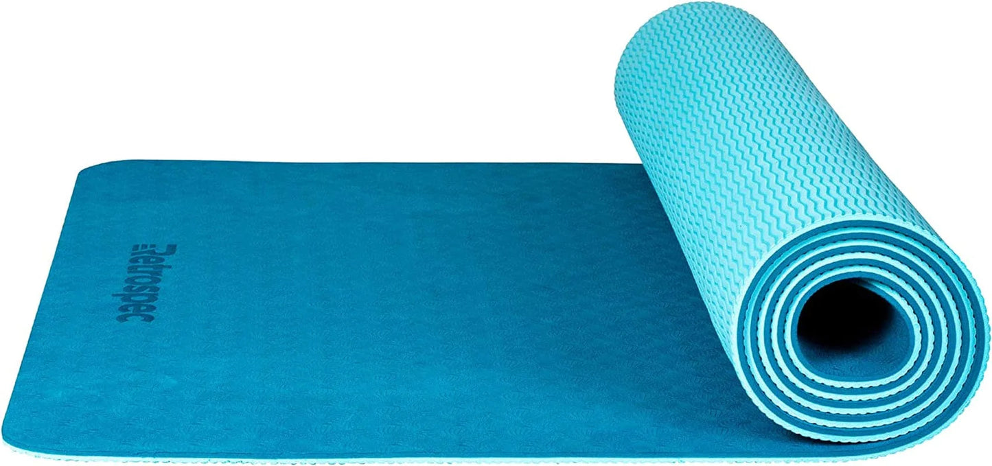 Retrospec Zuma Yoga Mat for Men & Women - Outdoor & Indoor Non Slip Exercise Mat for Hot Yoga, Pilates, Stretching Floor & Fitness Workouts