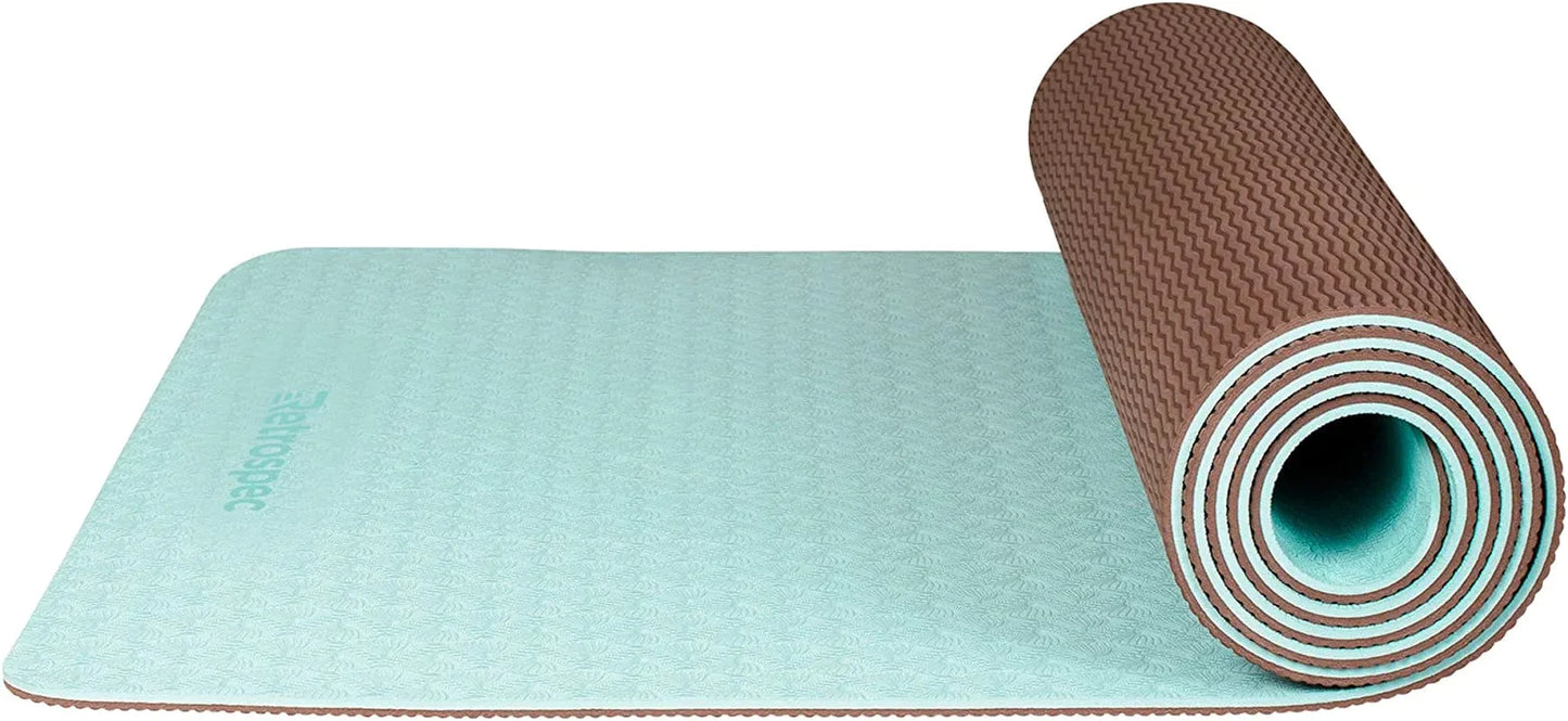 Retrospec Zuma Yoga Mat for Men & Women - Outdoor & Indoor Non Slip Exercise Mat for Hot Yoga, Pilates, Stretching Floor & Fitness Workouts