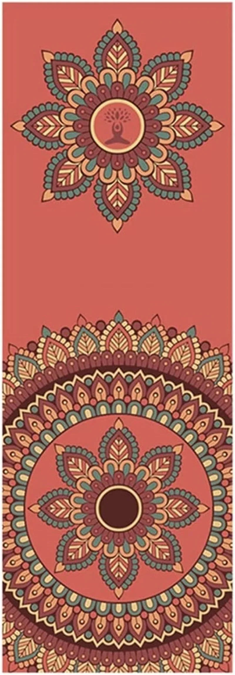 SARKCH Yoga Mats Meditation Pad Portable Washable Print Yoga Pad Towel Pilates Antiskid Towel Blanket Fitness Towel Exercise Pad Foam Rollers