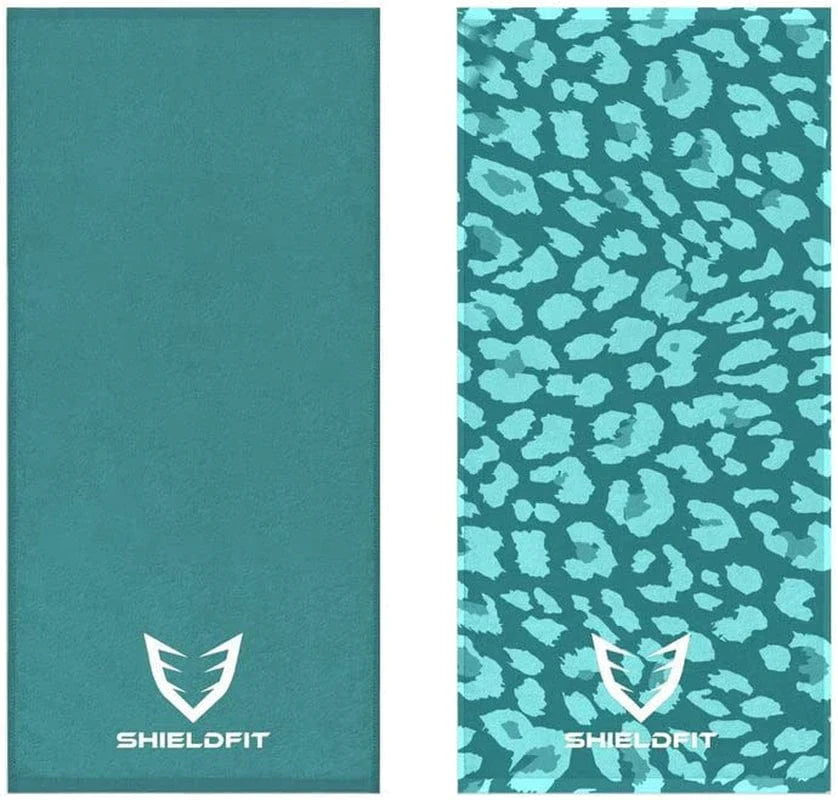 Shield Fit Workout-Fast Absorbent and Super Light, Odour Free Gym, Yoga, Sports, Towel for Mens and Womens (Tectonic X Red)