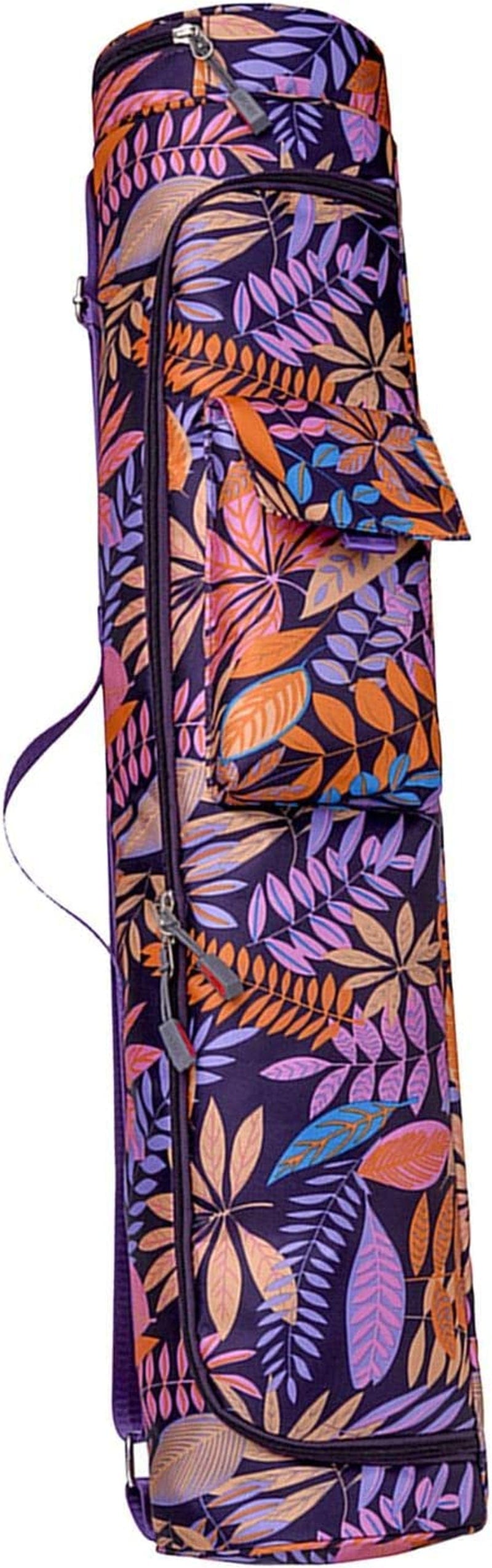 Simhoa Oxford Fitness Pilates Yoga Adjustable Shoulder Strap Backpack Carry Exercise Large Lightweight for Waterproof