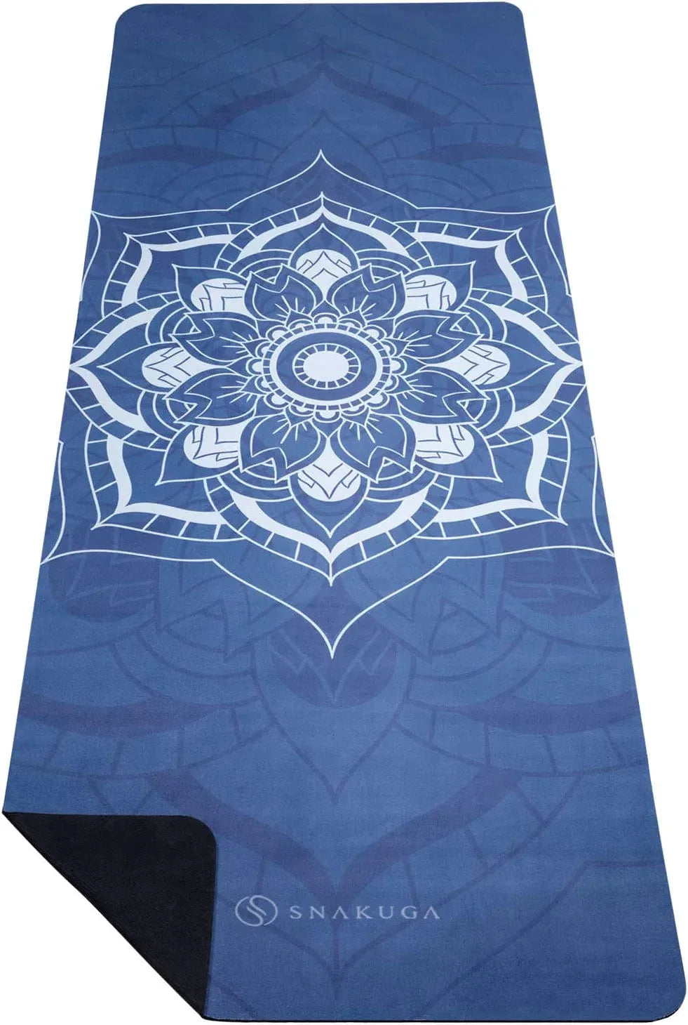 SNAKUGA Yoga Mat, Non Slip Exercise Suede Mat, All-Purpose Fitness Mat with High Density Anti-Tear Surface for Women, Ideal for Pilates Workout (72'' X 26'' X 3.5Mm Thick)