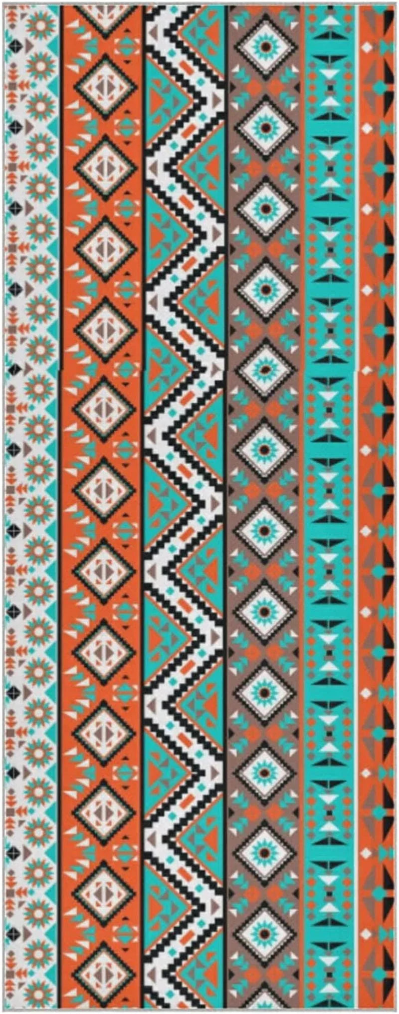 Soft Sweat Absorbent Non Slip Yoga Mat Towel, Durable Folding Workout Towel for Pilates Exercise, Fitness Mat Towel with Bag