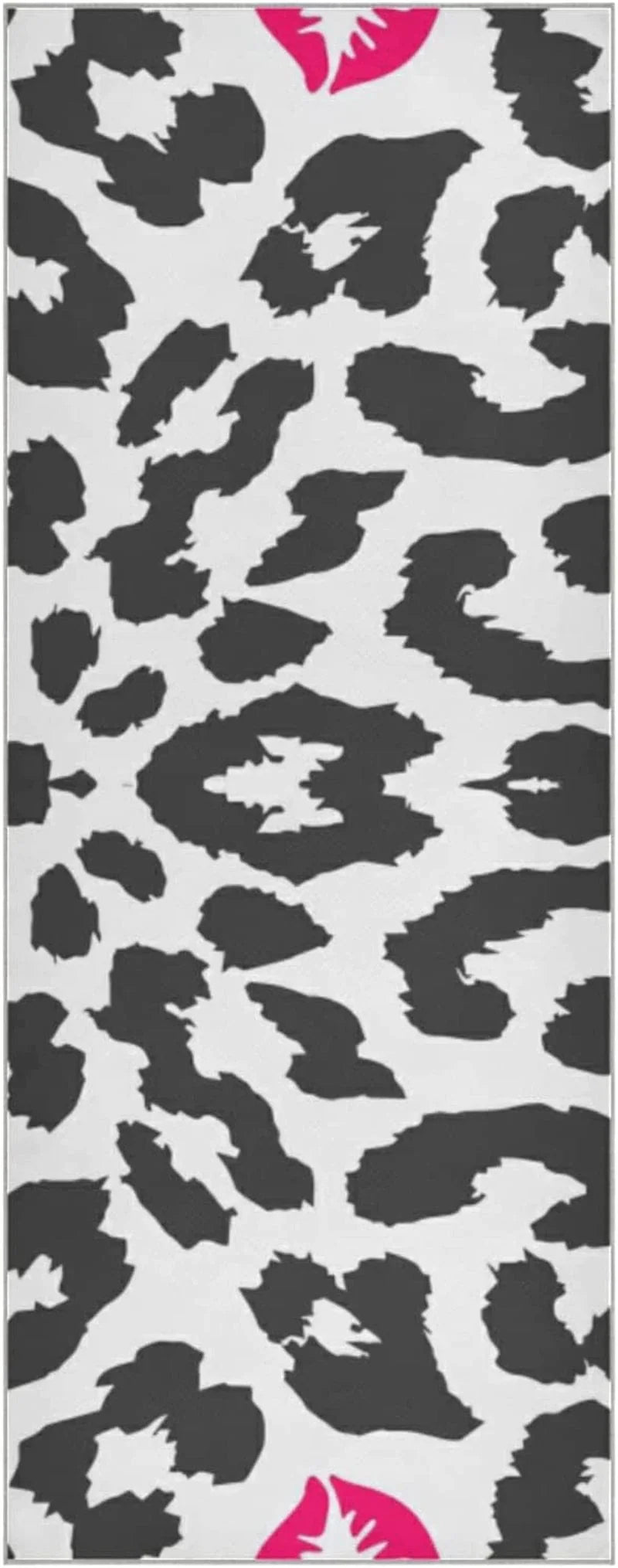 Soft Sweat Absorbent Non Slip Yoga Mat Towel, Durable Folding Workout Towel for Pilates Exercise, Fitness Mat Towel with Bag