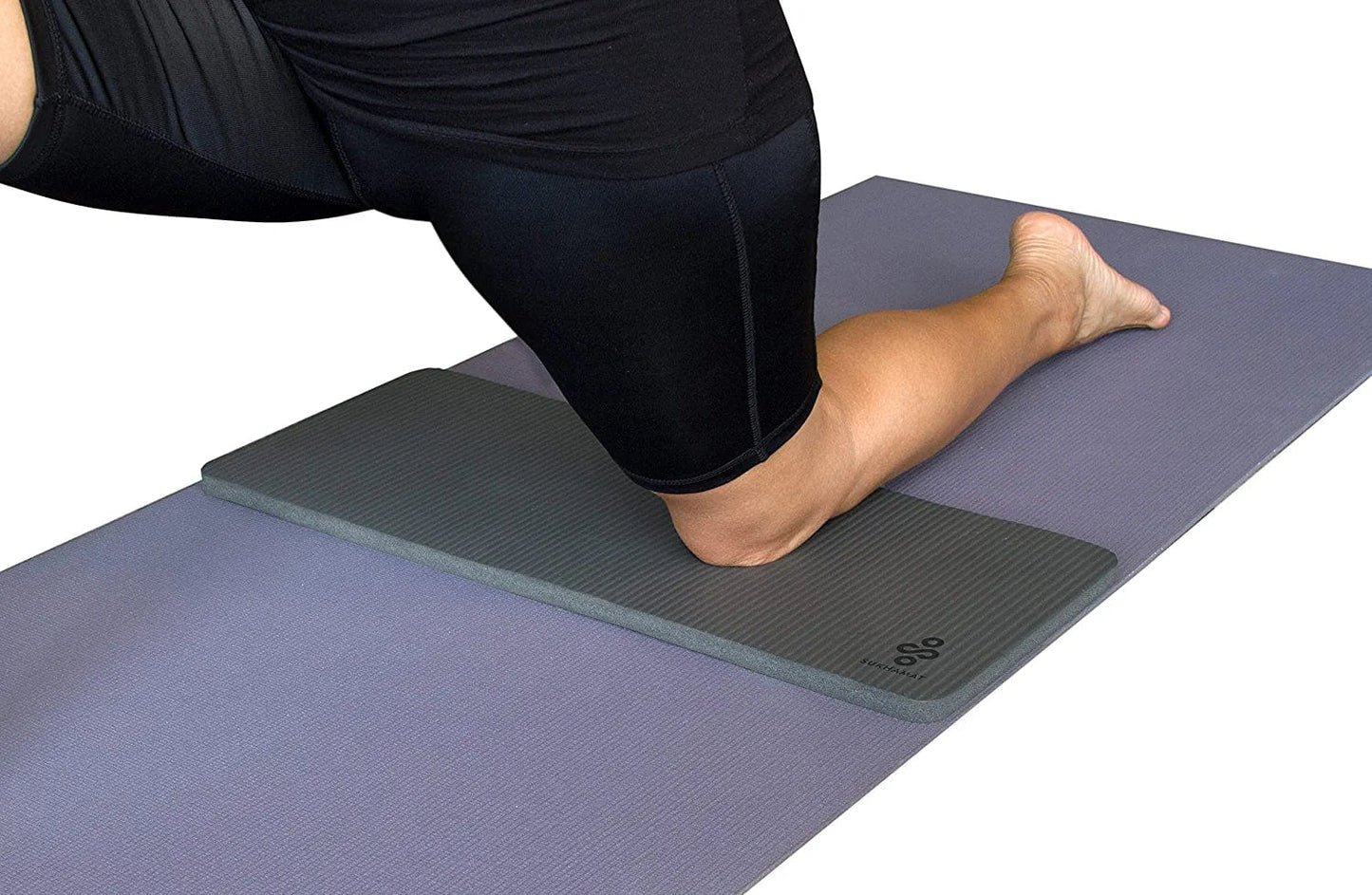 Sukhamat Yoga Knee Pad Cushion – America'S Best Exercise Knee Pad - Eliminate Pain during Yoga or Exercise - Extra Padding & Support for Knees, Wrists, Elbows - the Perfect Yoga Mat Accessory