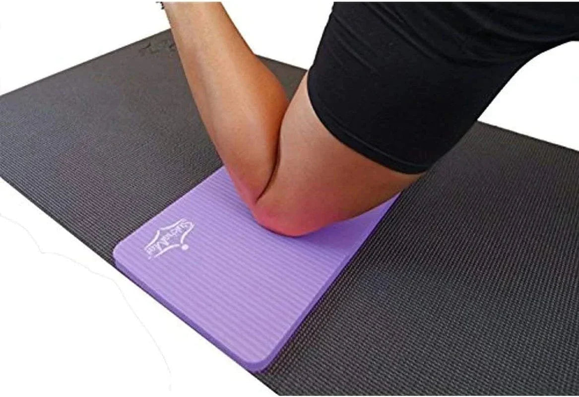 Sukhamat Yoga Knee Pad Cushion – America'S Best Exercise Knee Pad - Eliminate Pain during Yoga or Exercise - Extra Padding & Support for Knees, Wrists, Elbows - the Perfect Yoga Mat Accessory