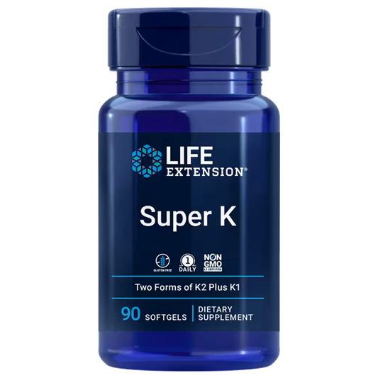 Super K - Vitamin K supplement with K1 and two forms of K2