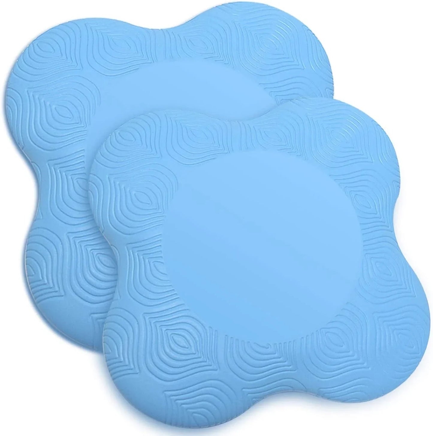 TOBWOLF 2PCS Yoga Knee Pad, anti Slip Yoga Support Pad Pilates Kneeling Pad, Extra Thick Exercise Workout Knee Pad Kneeling Support, Sports Balance Cushion for Protecting Knee, Ankle, Elbow, Hand