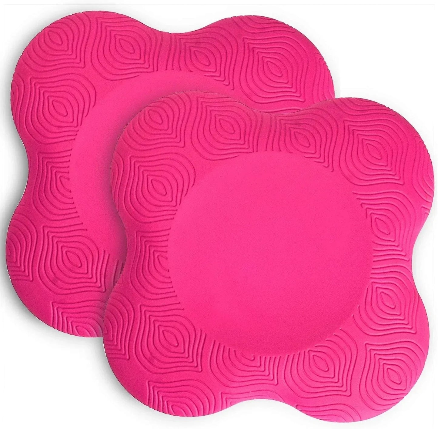 TOBWOLF 2PCS Yoga Knee Pad, anti Slip Yoga Support Pad Pilates Kneeling Pad, Extra Thick Exercise Workout Knee Pad Kneeling Support, Sports Balance Cushion for Protecting Knee, Ankle, Elbow, Hand