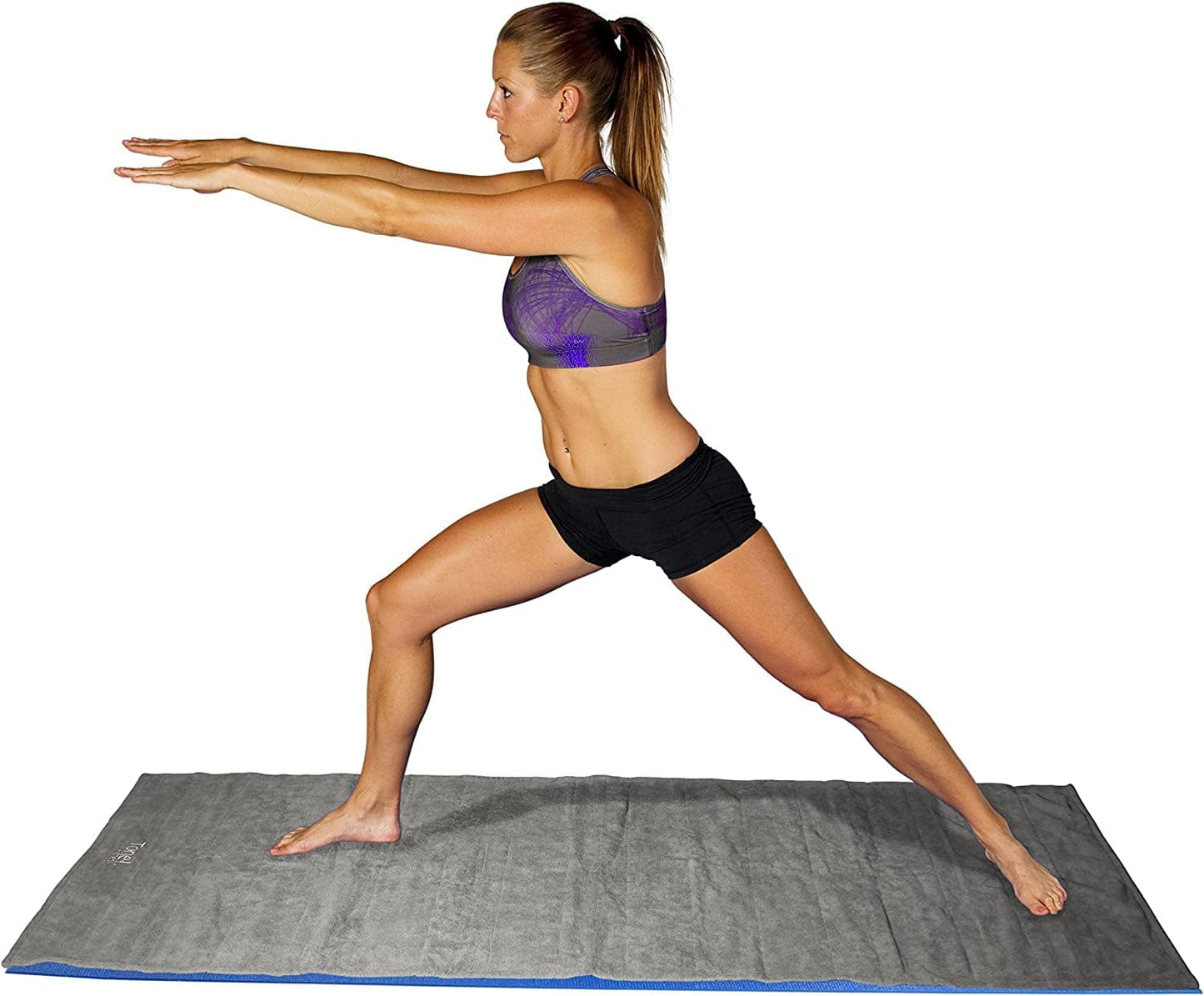 Tone Fitness Machine-Washable Terry Cloth Yoga Mat