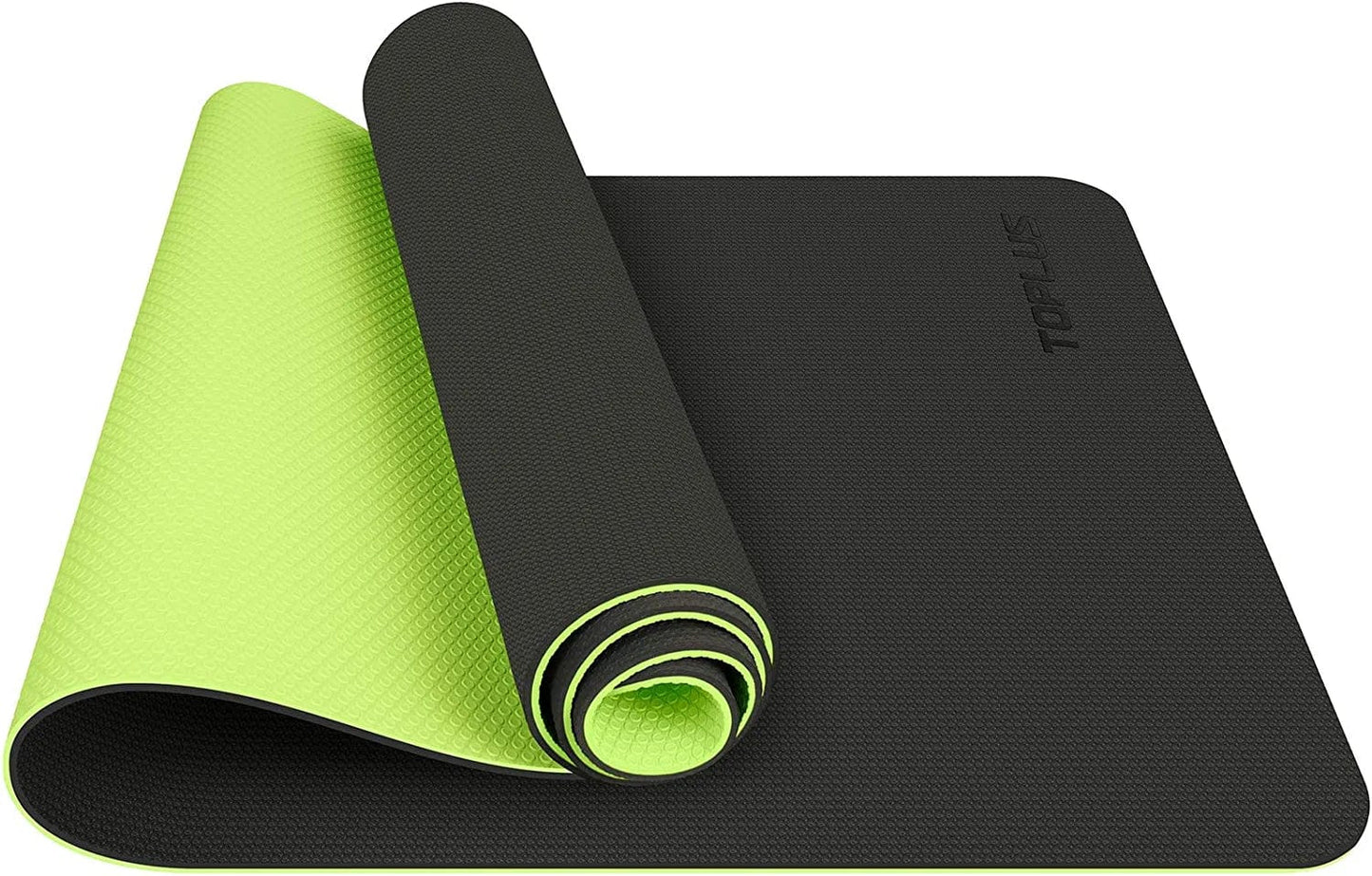 XGNB Yoga Mat Classic Pro Yoga Mat TPE Eco Friendly Non Slip Fitness Exercise Mat with Carrying Strap-Workout Mat for Yoga Pilates and Gymnastics 183 X 61 X 0.6CM