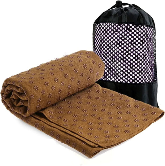 Yoga Mats Fitness Pad Towel Portable Yoga Antiskid Blanket Yoga Pad Towel Sports Blanket Travel Folding Fitness Pilates Towel Foam Rollers
