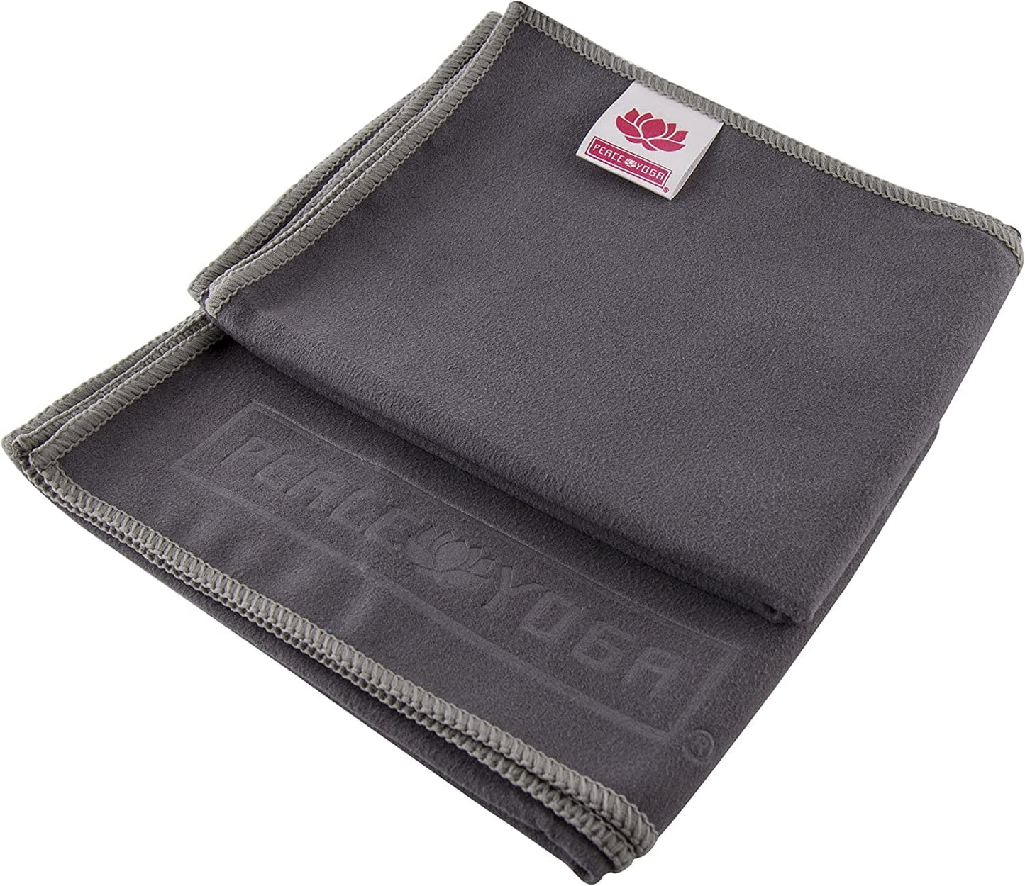 Yoga Sport Non Slip Suede Exercise Towels, 2 Pack