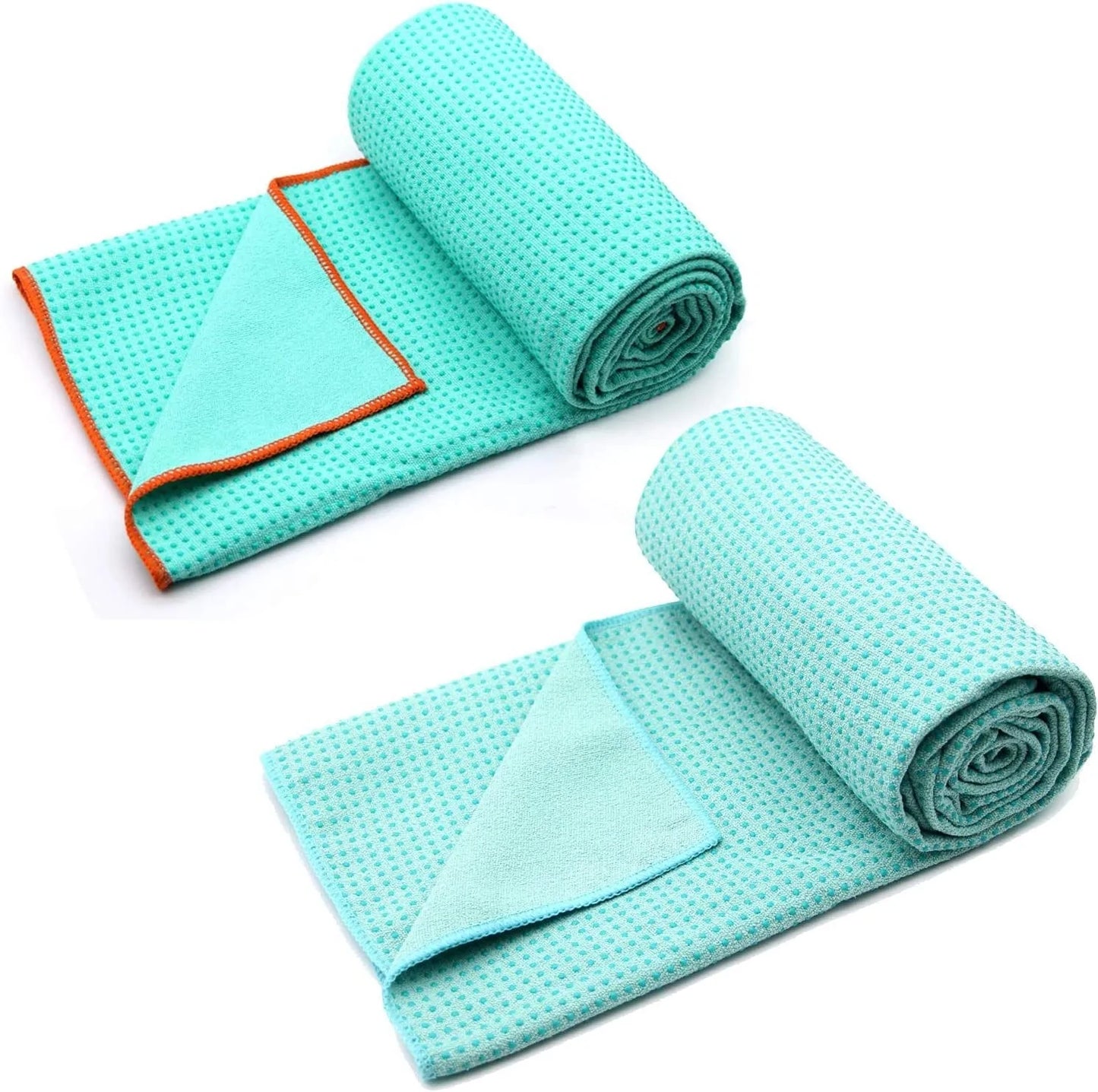 Yoga Towel Green | Yoga Towel Teal (Bundle)