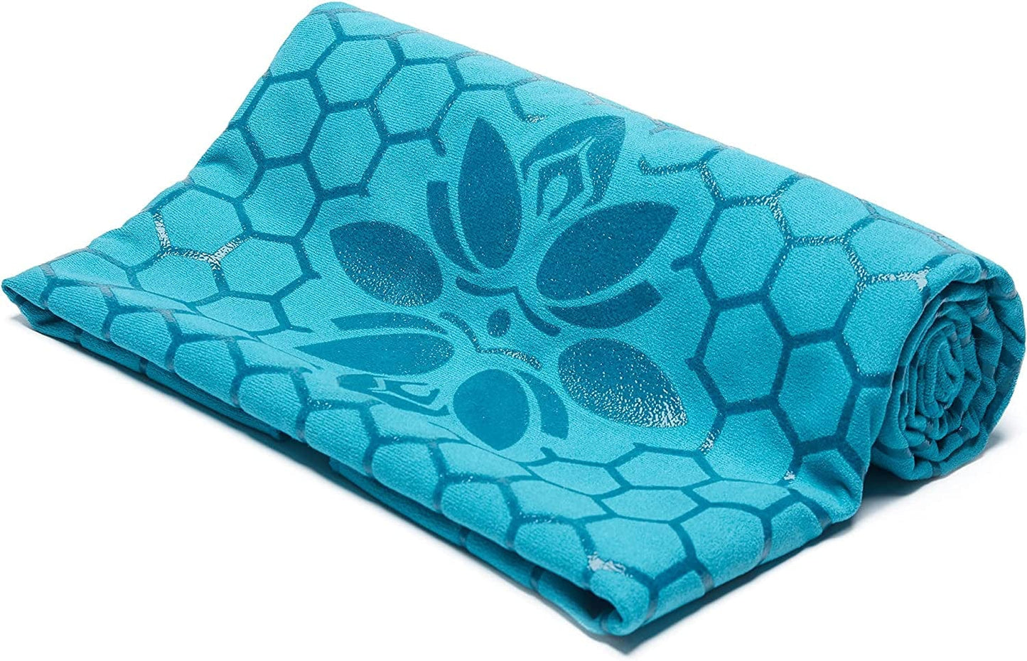 Yoga Towels for Hot Yoga, Non Slip and Long Clever Towel Provides Grip with Unique Two-Sided Design, Microfiber Is Absorbant and Lightweight with Moisture Wicking Properties