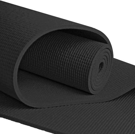 Yogaaccessories Extra Long 1/4'' Deluxe Yoga Mat
