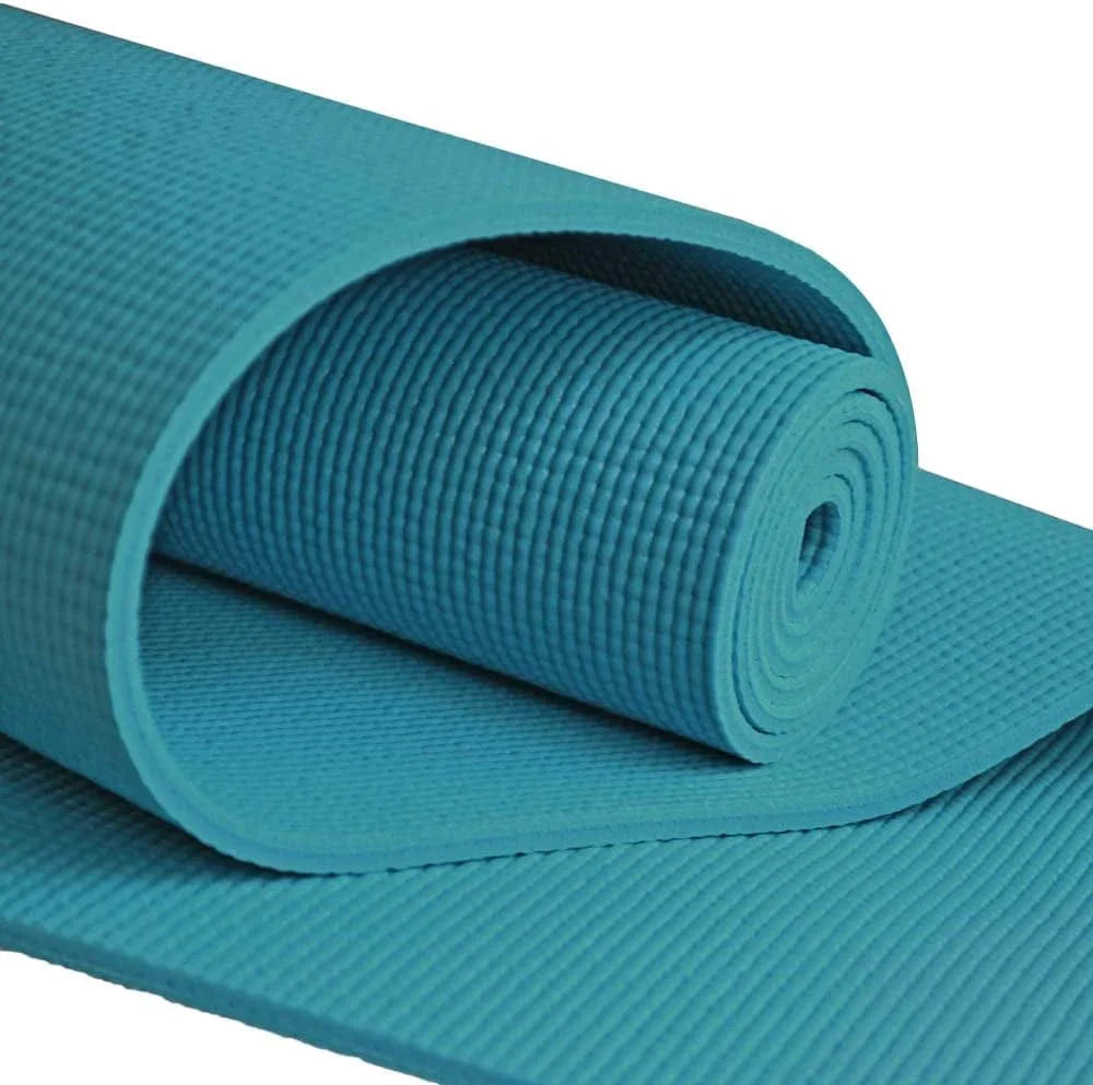 Yogaaccessories Extra Long 1/4'' Deluxe Yoga Mat