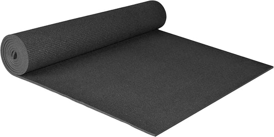 Yogaaccessories Extra Wide 1/4'' Deluxe Yoga Mat