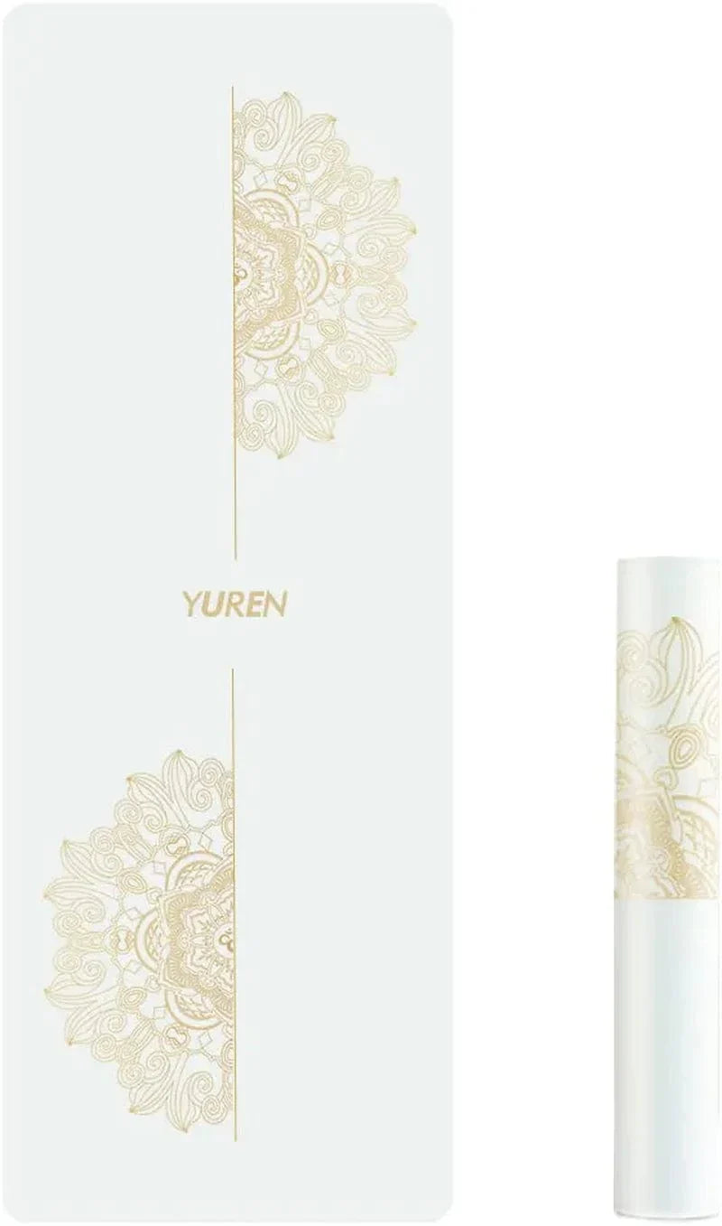 YR Yoga Mat for Women Extra Thick Workout Mat Double-Sided Non Slip Yoga Mats for Gym, Fitness, Pilates and Floor Exercises