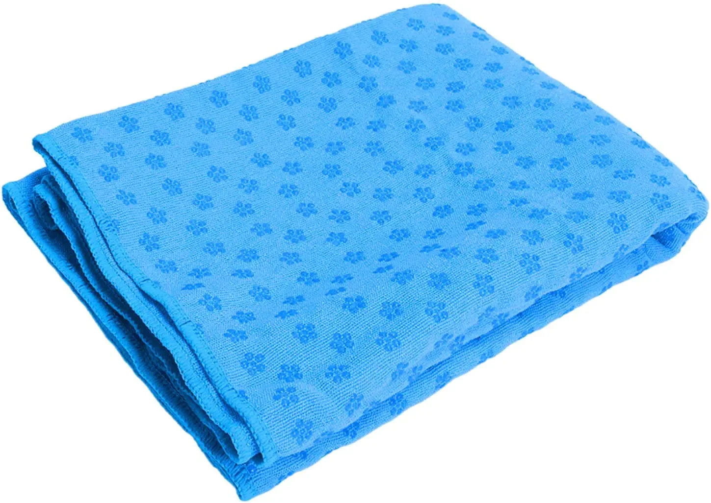 Zjchao Yoga Towel, Soft Microfiber Slip Resistant Sweat Absorbent Yoga Mat Towel for Pilates Exercise Classes(Pink)